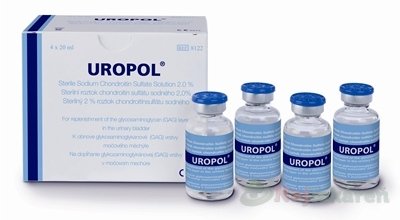 UROPOL urologická instilácia na močové cesty 4x20 ml
