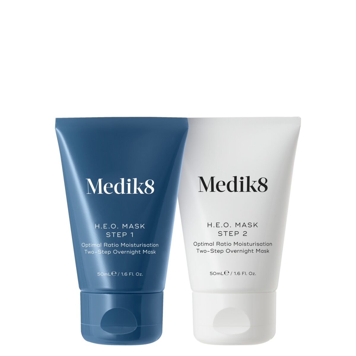 Medik8 H.E.O. Maska dvojkroková nočná hydratačná maska 2x50ml Medik8 H.E.O. Maska dvojkroková nočná hydratačná maska 2x50ml
