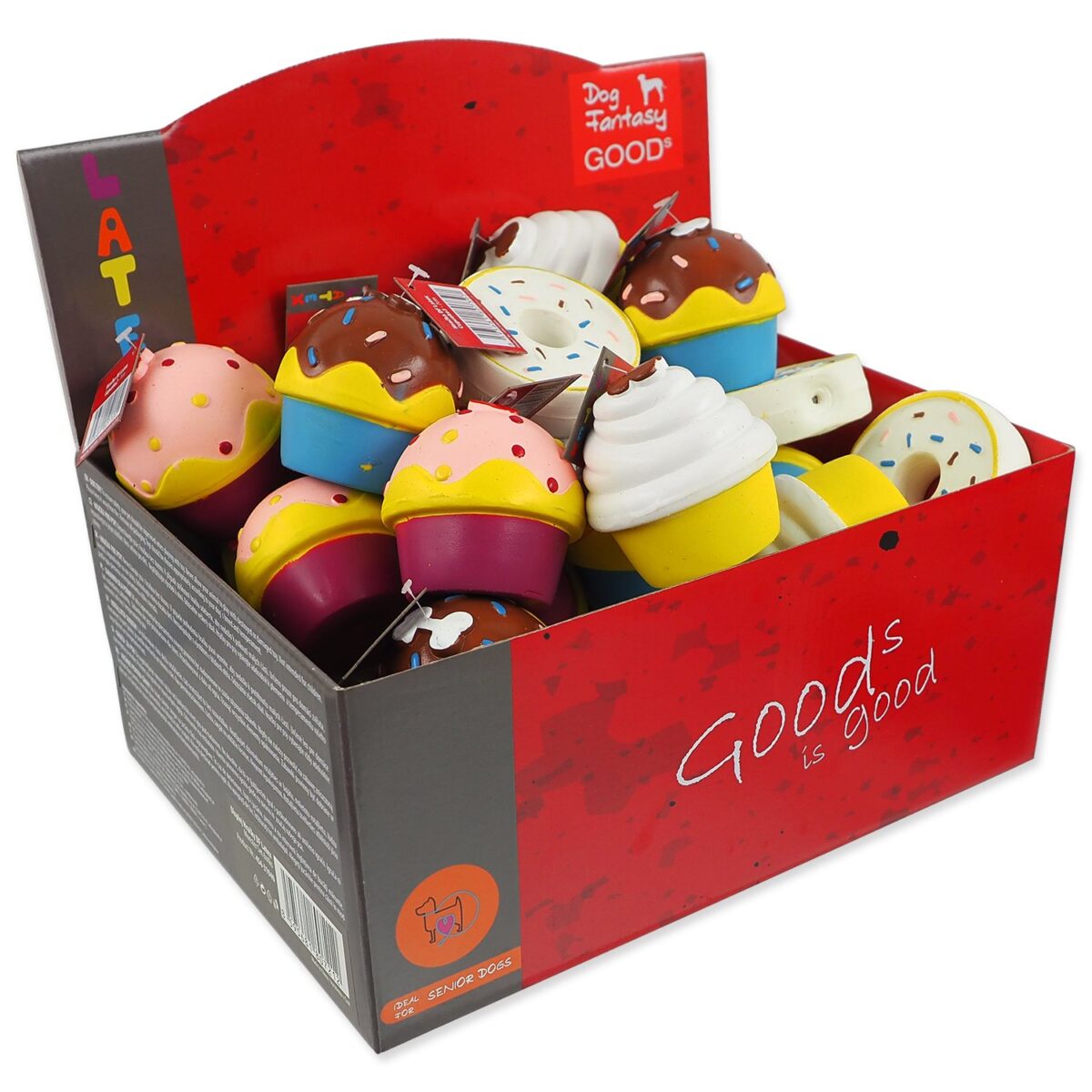 Dog Fantasy Latex Cupcakes 36 ks Dog Fantasy Latex Cupcakes 36 ks