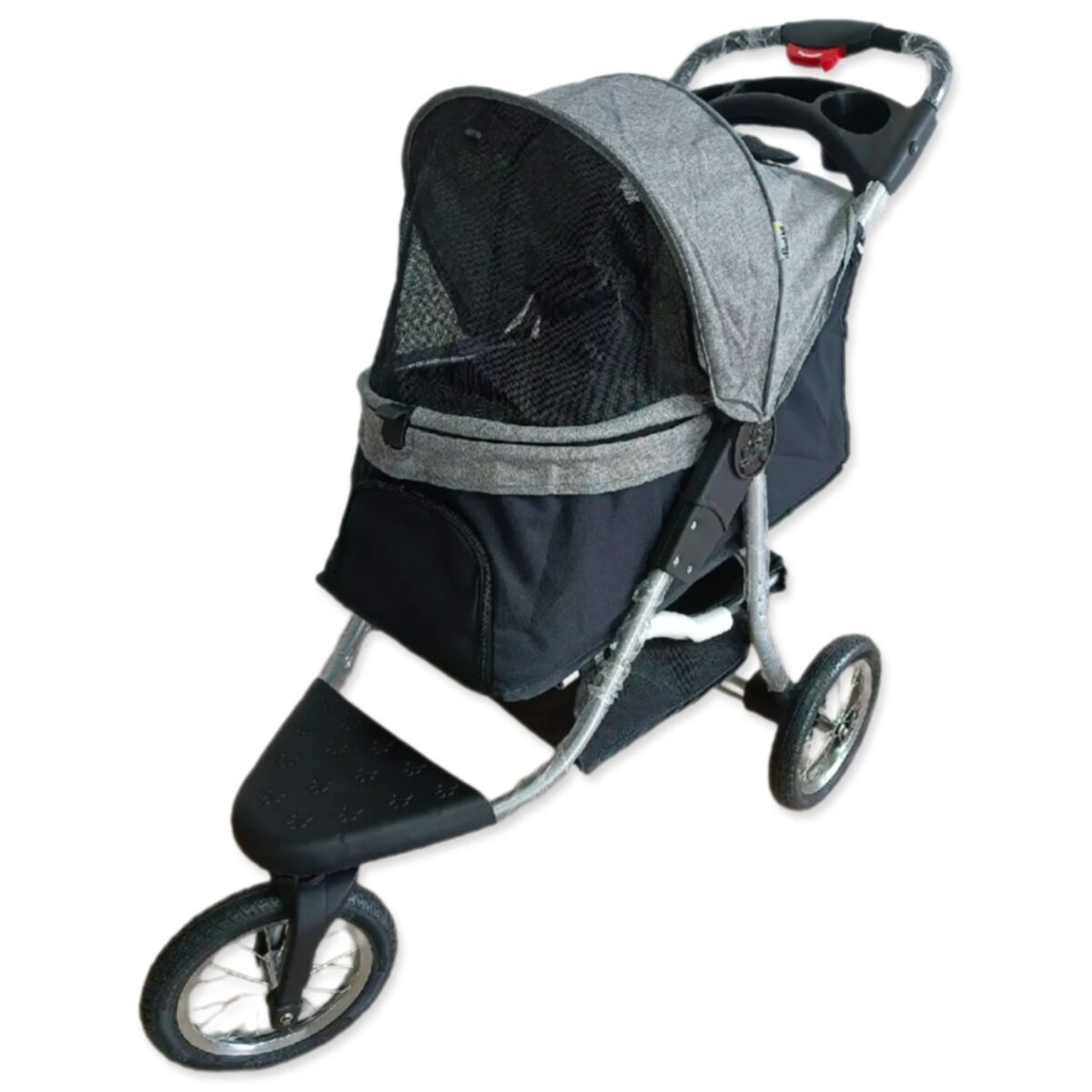 Kočík PawHut 110x54x106cm šedo-čierny Kočík PawHut 110x54x106cm šedo-čierny