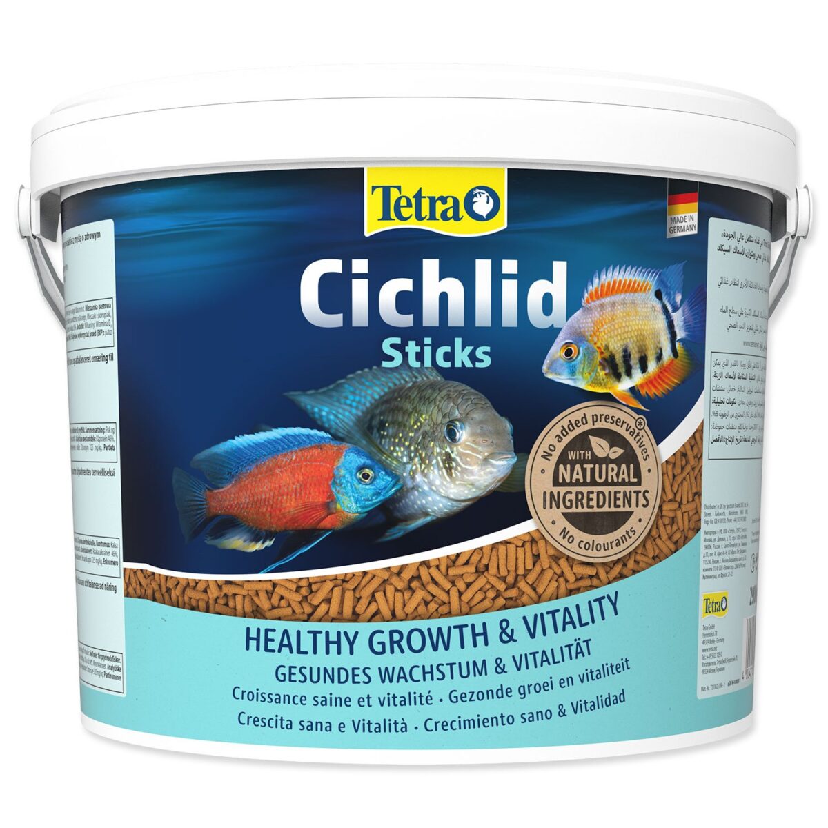 Krmivo Tetra Cichlid Sticks 10l Krmivo Tetra Cichlid Sticks 10l