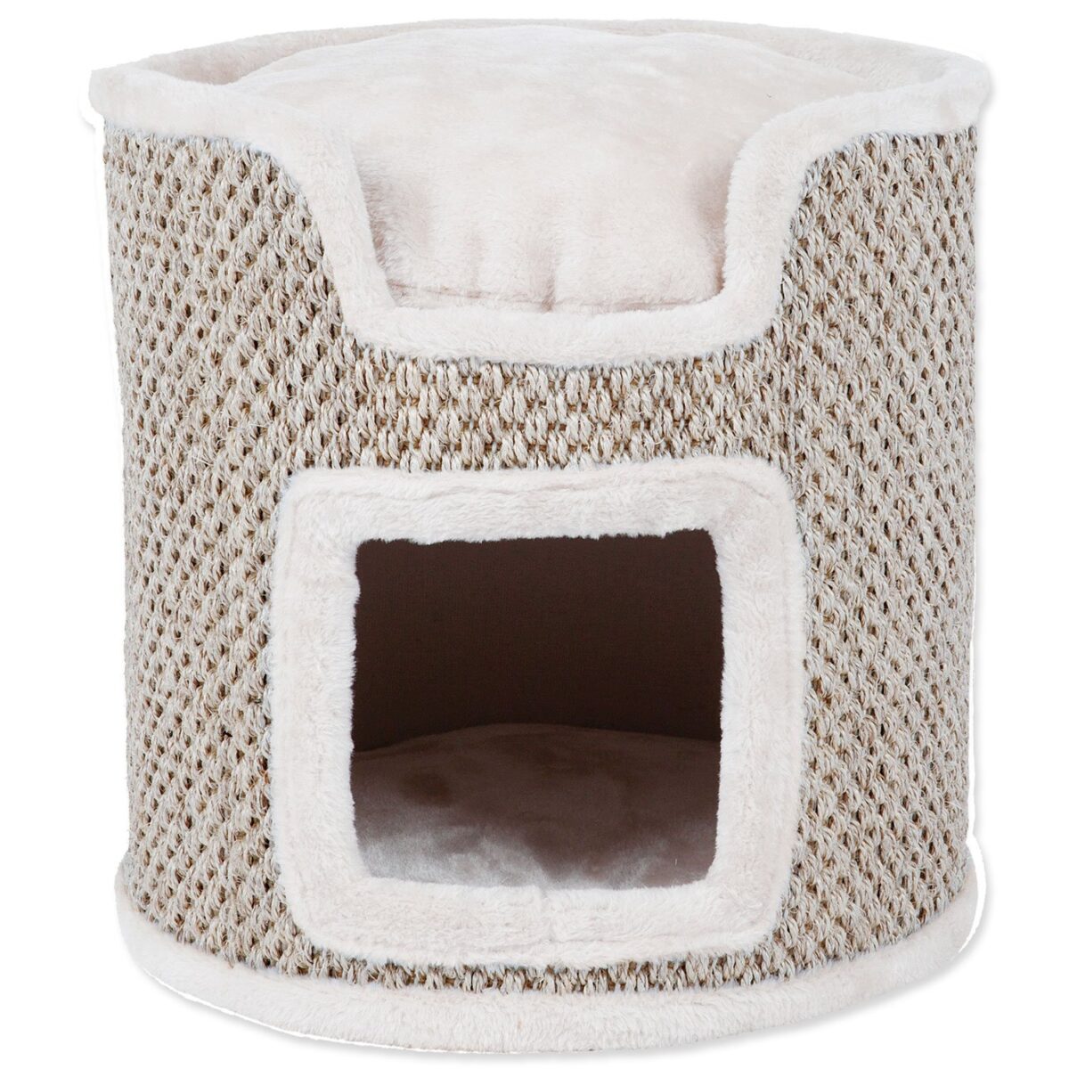 Odpočívadlo Trixie Ria Cat Tower svetlo šedé-prírodné 37cm Odpočívadlo Trixie Ria Cat Tower svetlo šedé-prírodné 37cm